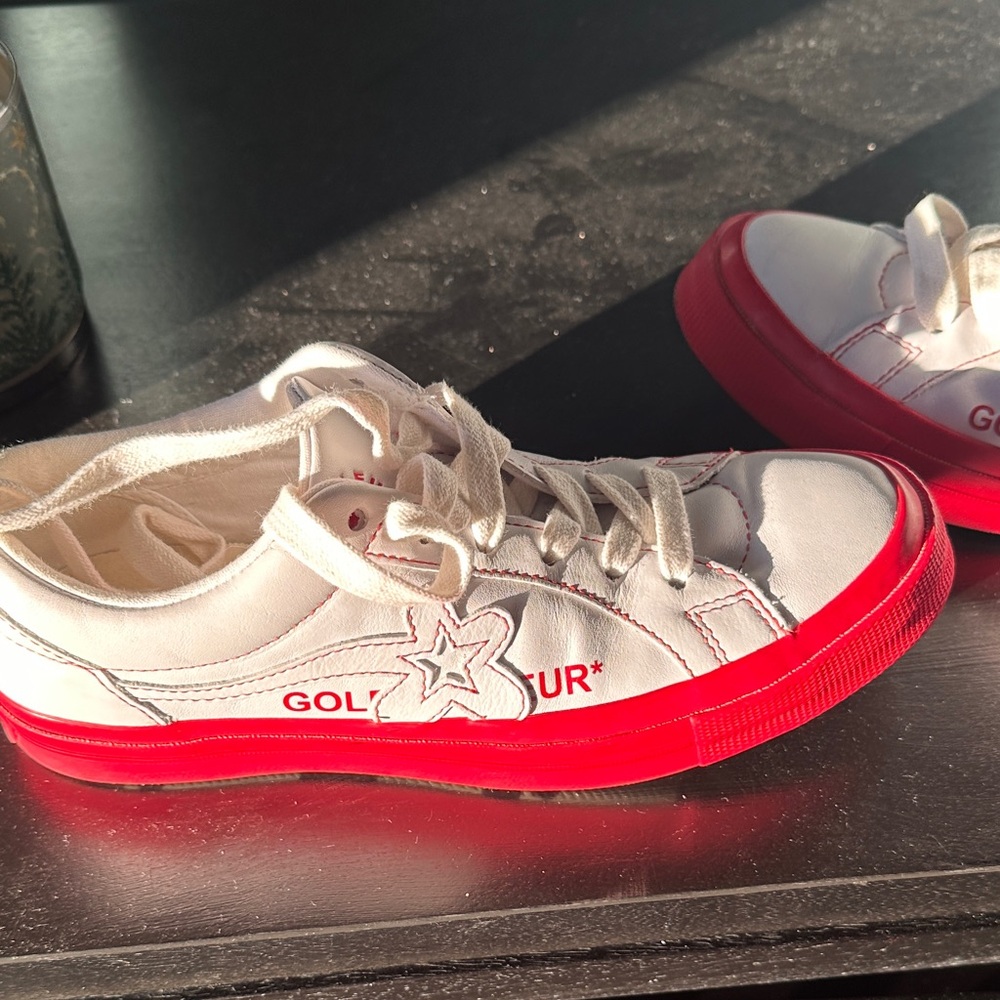 Golf Wang Red Bottom Sneakers – Rare Tyler, The Creator Shoe size 8 1/2 women - Picture 7 of 7